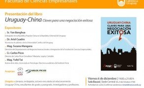 Libro URUGUAY-CHINA Claves para una negociación exitosa: viernes 6/12